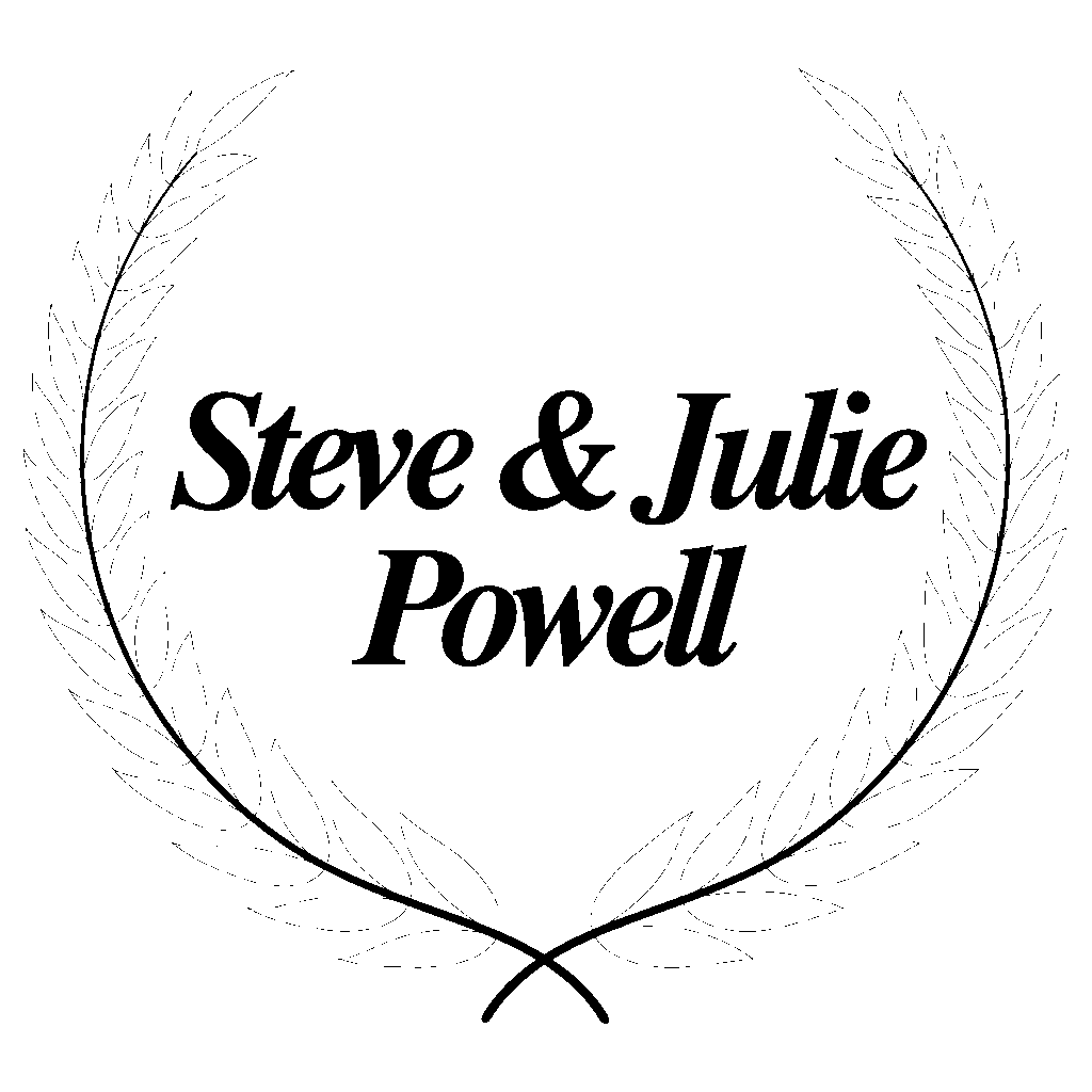 Steve and Julie Powell text placeholder logo